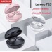 Auriculares bt lenovo T2S Blanco