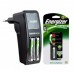 CARGADOR ENERGIZER MINI + 2 PILAS AA 1300MAH