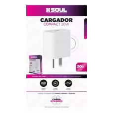 Cargador Soul Iphone 20w