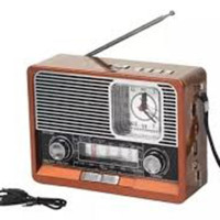 radio 4 bandas vintage bt